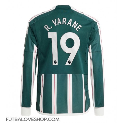 Dres Manchester United Raphael Varane #19 Preč 2023-24 Dlhy Rukáv
